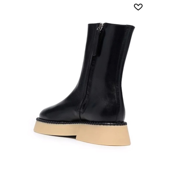 Wandler Boots Black Size 38.5/8.5 NWOB - Picture 3 of 13